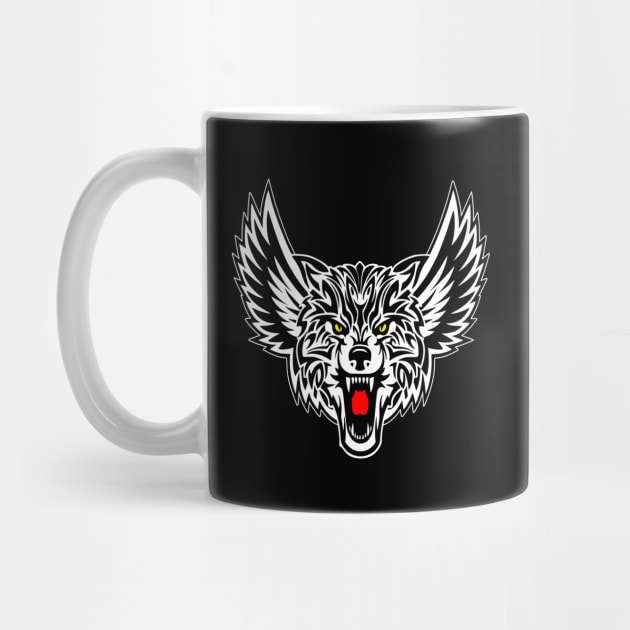 New Airwolf Tribal Logo Design by artdesignmerch